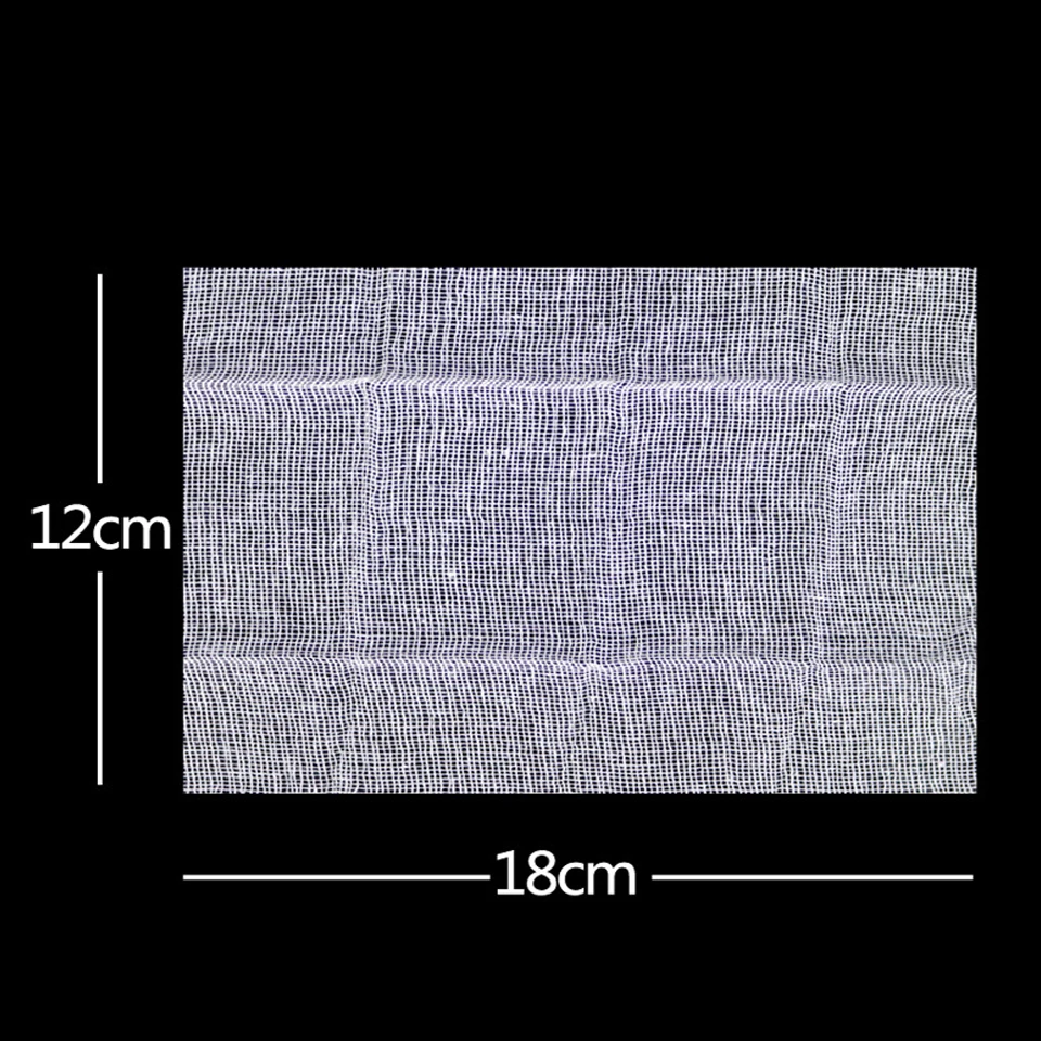 10 таблеток Стерильная Медицинская марля кусок дезинфекции стерилизация обезжиривание хлопок марля 10х10см