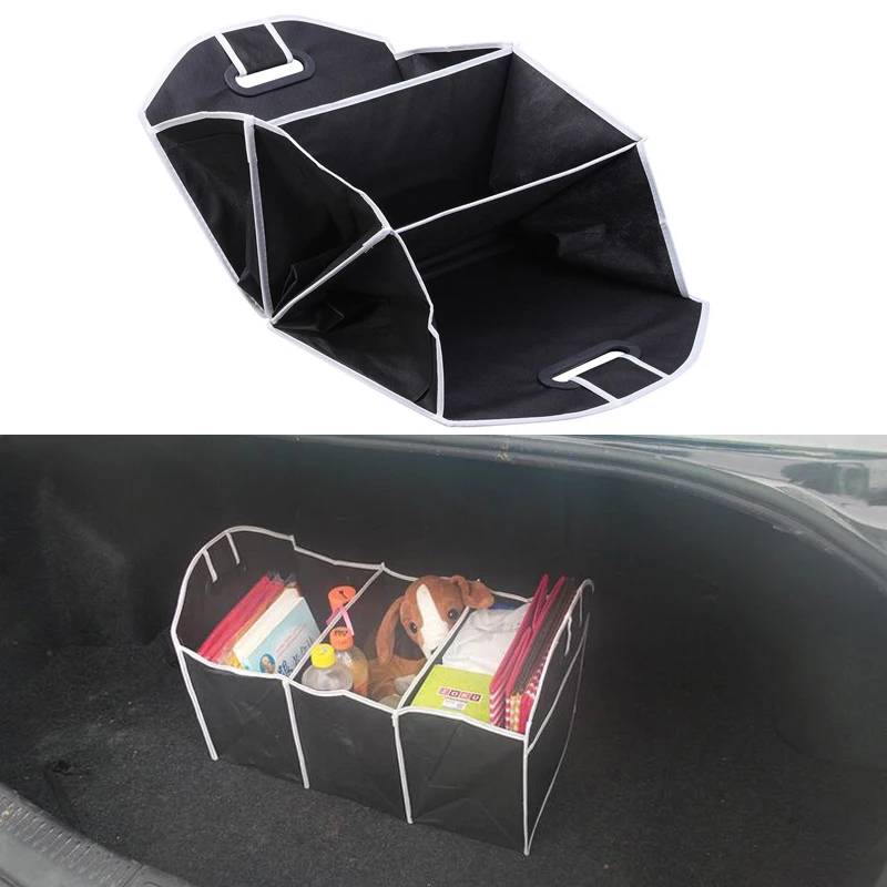 

1x Car Accessories Folding Multi-Pocket Organizer For Skoda Superb Octavia A5 2 Fabia Rapid Yeti Citroen C4 C5 C3 Grand Picasso