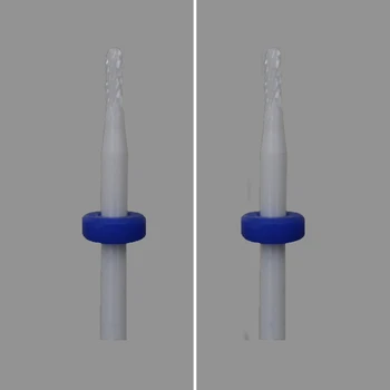 

White -2PCS-Ceramic Nail Drill Bit - Round Bit - Medium(0032.016)