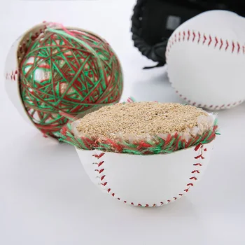 

Game Softball Outdoor Sports Exercise Team Professional Player Balls Solid Baseball 7.5cm PVC Student