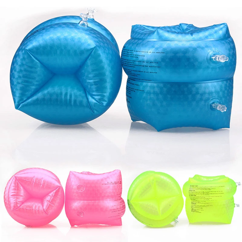 

2Pcs PVC Swimming Inflatable Ring Arm Sleeve Circle Pool Float For Adult Safety Swim Trainer Swimming Accessories