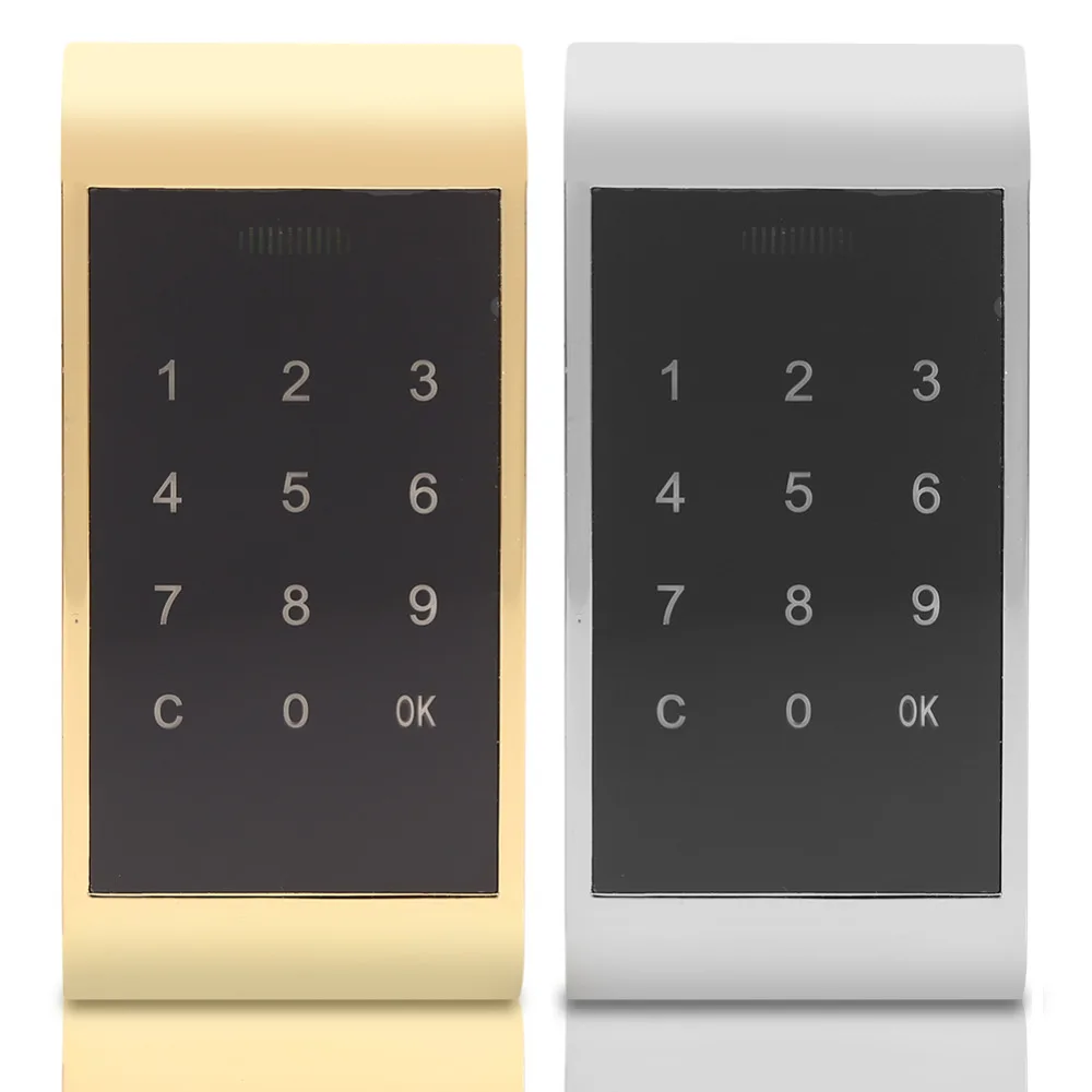Сенсорная клавиатура пароль ключ доступа замок двери шкафа комбинация ящиков замок цифровой электронный безопасности кодовый для шкафчика