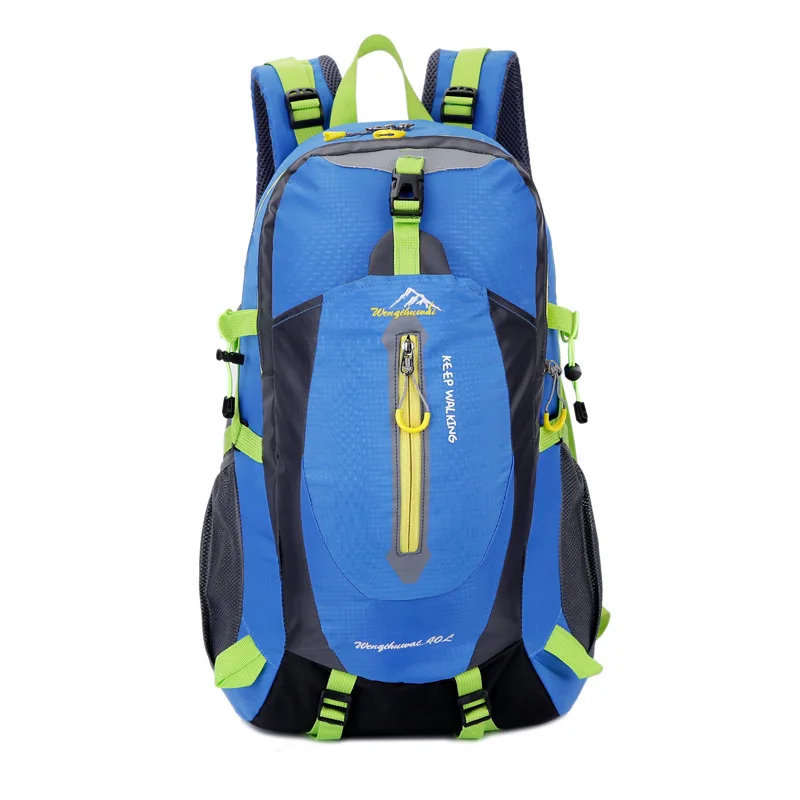 5 цветов, новинка, 40 л, водонепроницаемый походный рюкзак, мягкая спортивная сумка, унисекс, для кемпинга, альпинизма, путешествия, дышащий рюкзак - Цвет: Blue