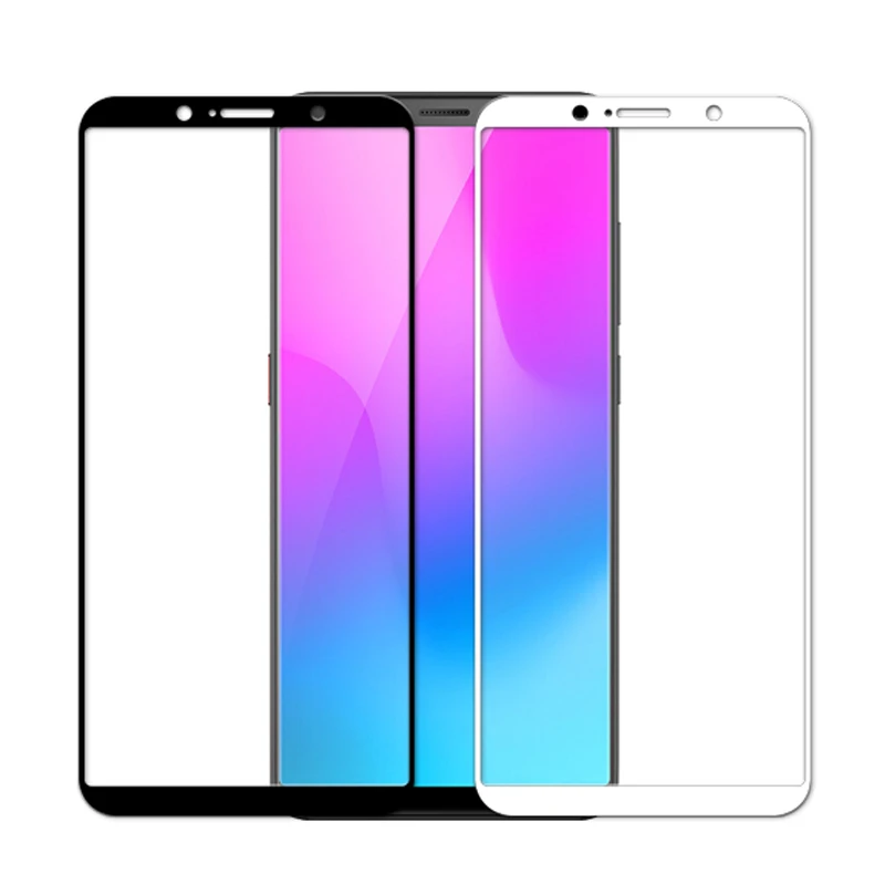 Закаленное 3d стекло для ZTE Nubia Z18 mini 2 шт. полное покрытие экрана Защитная пленка