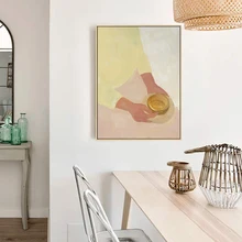 Buzart скандинавские картины на холсте Кофейня домашний декор настенные картины для столовой плакаты и рисунки без рамки