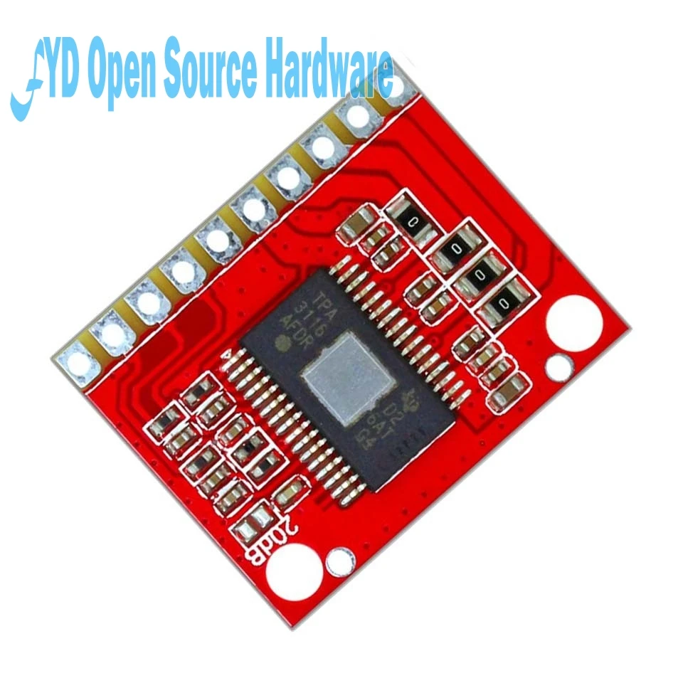 1pcs OEP50W*2 Mini Digital Amplifier Module Super Amplifier Board Diy Kit 50Wx2 TDA7498 TPA3116D2
