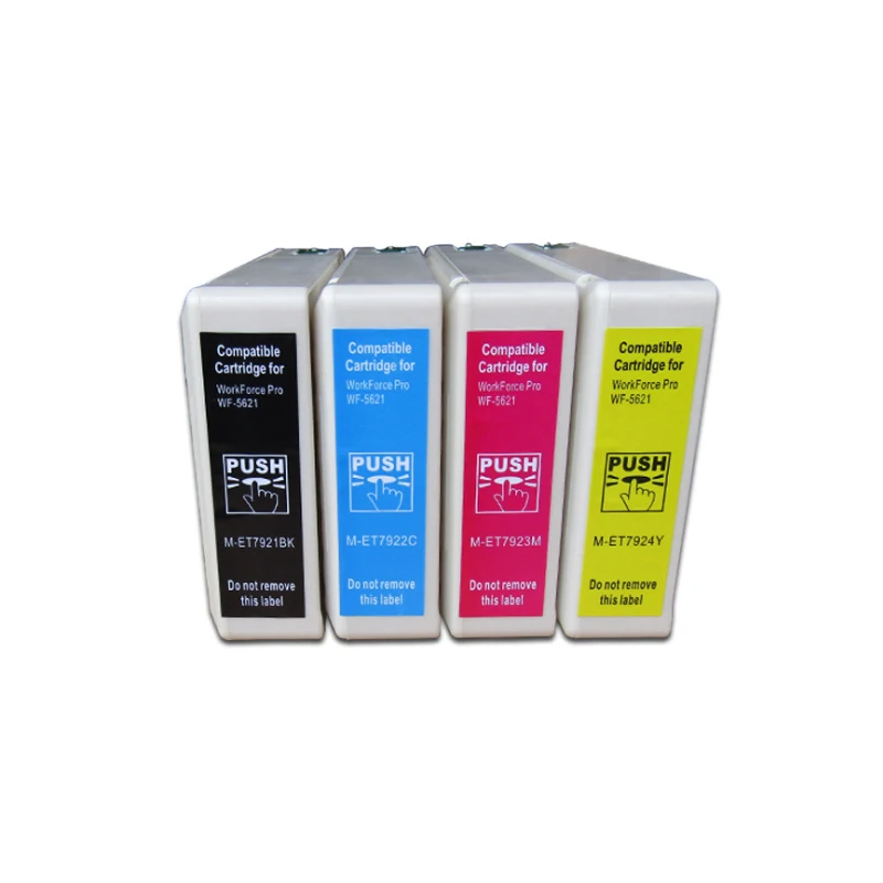 4PK T7921 T7922 T7923 T7924 Compatible for Epson WF 5111 WF 5191 WF 5621 Printer inkjet 