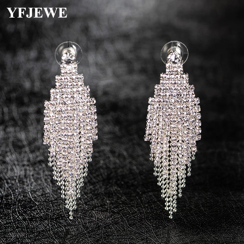 

YFJEWE Fashion Statement Earrings Geometric Earrings For Women Hanging Dangle Earrings Drop Earring Modern Jewelry E532