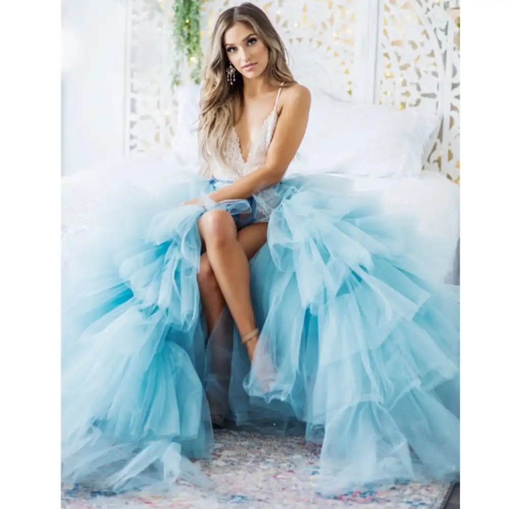 tutu skirt with train