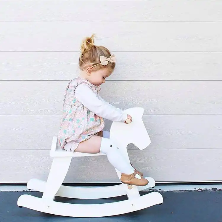 girls rocking horse