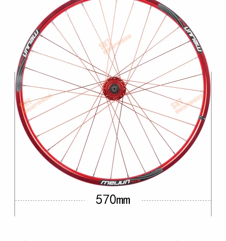 Sale MEIJUN mountain bike Disc brake wheel 26 inch 32 hole before and after the bicycle wheel Aluminum Alloy bicycle wheels DIY color 2 Sale MEIJUN mountain bike Disc brake wheel 26 inch 32 hole before and after the bicycle wheel Aluminum Alloy bicycle wheels DIY color 2