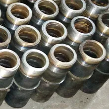 Плавающая подача гранул машина части пыхтя машина винт спиральная втулка и нос/головка для слоеного выпуклого машины закаленные части