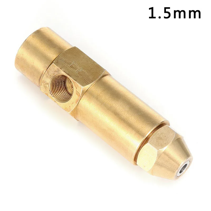 1.0/1.5/2.0/2.5mm Heavy Diesel Waste Oil Alcohol-based Fuel Burner Spray Nozzle Gold Color Two-fluid Atomization Burner Nozzle 1.0/1.5/2.0/2.5mm Heavy Diesel Waste Oil Alcohol-based Fuel Burner Spray Nozzle Gold Color Two-fluid Atomization Burner Nozzle