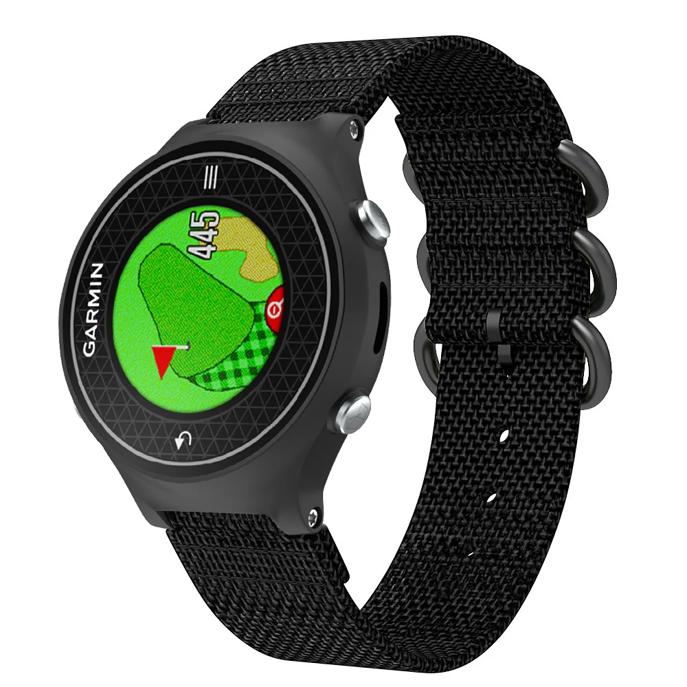 

15mm Sport Nylon Watchband Strap for Garmin Approach S6 Smart Watch For Garmin forerunner 735XT/220/230/235/620/630 Watch Band