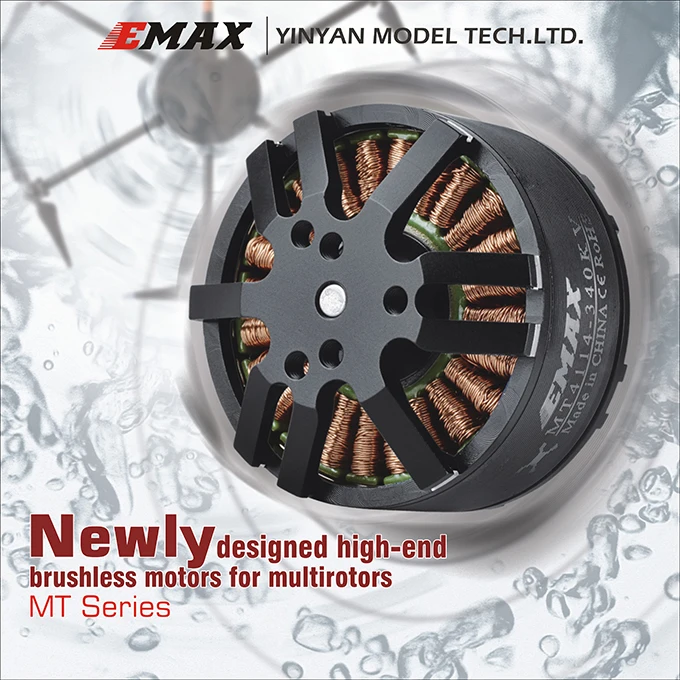 Бесплатная доставка бесщеточный двигатель EMAX MT2808 660KV KV850 Plus с резьбой для