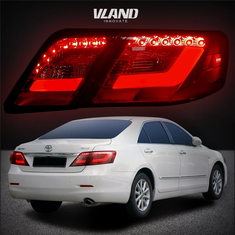Vland автомобильные аксессуары для Camry светодиодный задний светильник 2007-2010 задний светильник s сигнал поворота Задний светильник