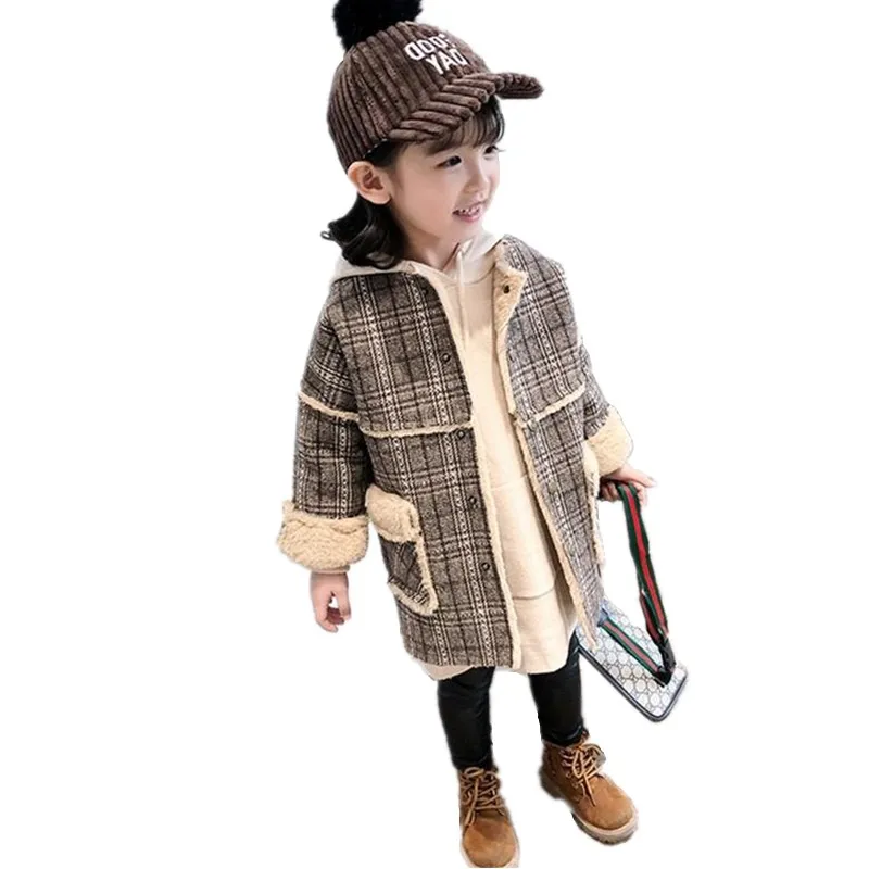 

2018 Fashion Little Baby Coats Girls Jackets Kids Clothes Outerwear Baby Jackets Winter Windbreaker Children Clothing Girls Coat