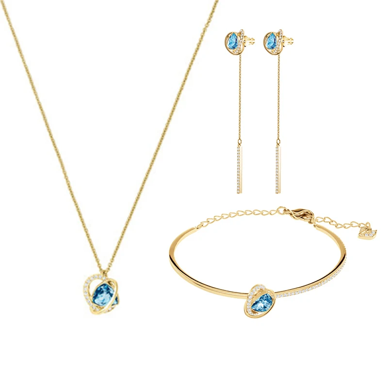 

SIEMTO Fashion 100% Sterling Silver Original 1:1 High Quality OUTSTANDING Jewelry Sets Women Jewelry Free Shipping