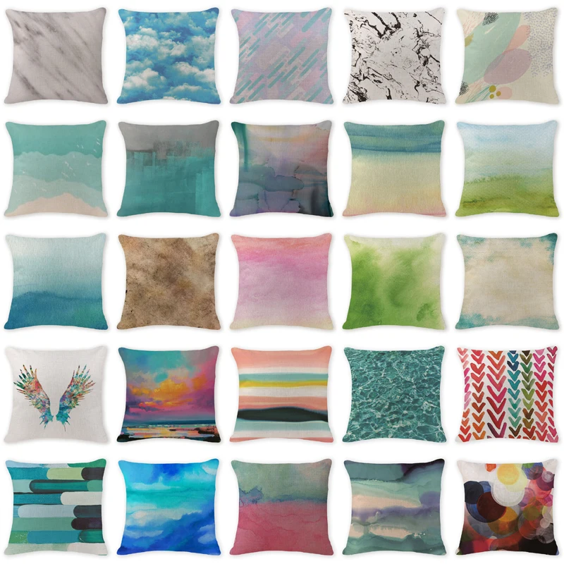 Buy Lovely Cushion Covers Impressionist Watercolor