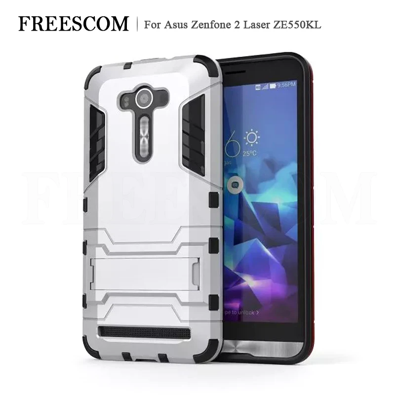 

Cover for Asus Zenfone 2 Laser ZE550KL Z00LD Case Rubber Robot Armor Phone Shell Hard Back Phone Case for Zenfone2 ZE551KL Cover