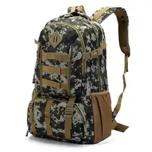 40L Outdoor Travel Tactical Backpack Camping Hiking Military Bag Fishing Hunting Tactical Bag Military Backpack Sports Rucksack