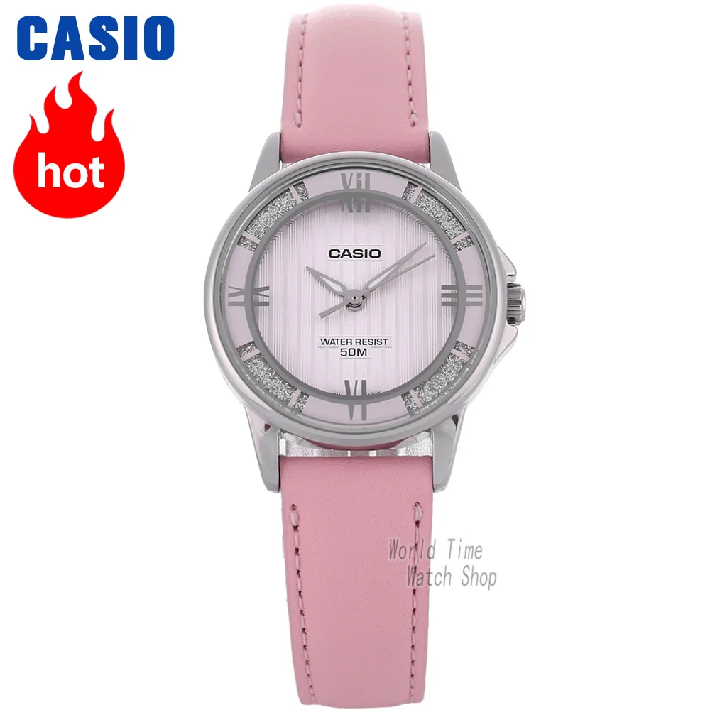 Casio watch Analogue Women's quartz watch simple Roman scale pointer