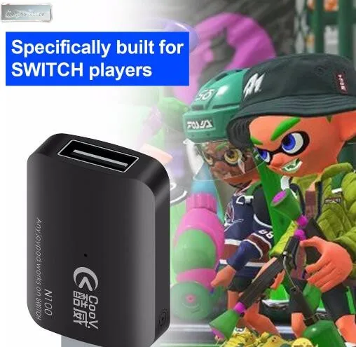 Конвертер USB Coov N100 PRO для PS4/Xbox One/Xbox 360 адаптер проводного геймпада Nintendo Switch