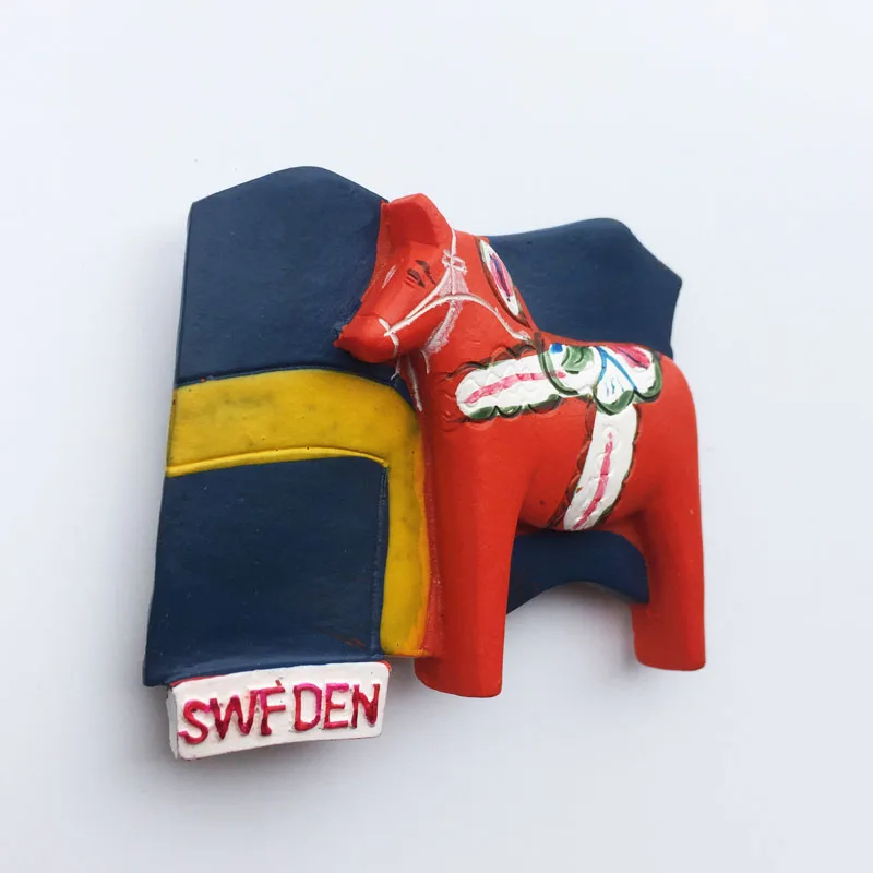 Lychee Life Dala Horse магниты на холодильник в Швеции ориентиры холодильник магнитная наклейка украшение дома сувениры для путешествий