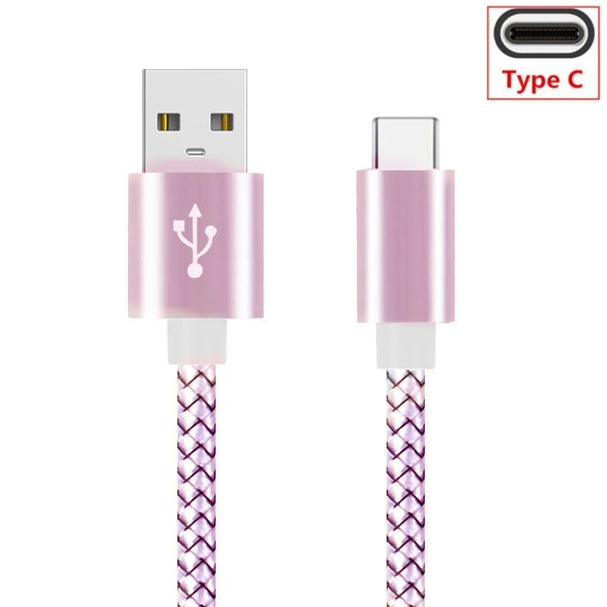 

USB Type C Cable for Samsung Galaxy A8 S10 Plus A9 2018 Note 9 8 S10e M20 M30 A50 A30 Fast Charging USB-C Charger Phone Type-C