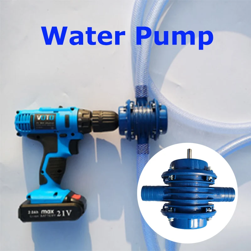

Self Priming Hand Electric Drill Water Pump For Fish Tank Aquarium Home Garden Micro Submersibles Motor Centrifugal Water Pumps