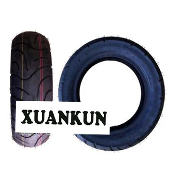

XUANKUN Scooter Tire 130/60-10 Vacuum Tire Motorcycle Tire Friction