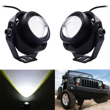 

2pcs 10W LED High Power Integrated Cool Work Spotlight Van RV SUV Truck Car Boat Off Road 12V-24V IP65 Waterproof