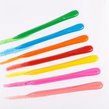 Воск Crayon Дети масляные краски, кисть конфеты цвет масло Пастель карандаш Детская безопасность нетоксичные пастель 12 цветов