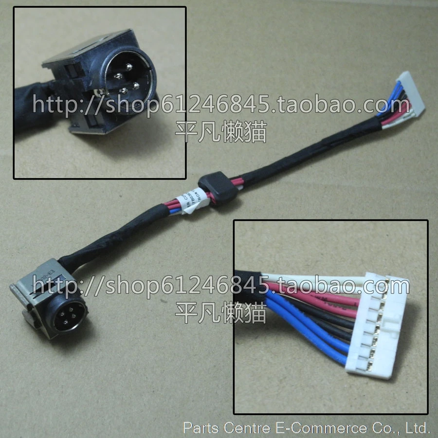 

For Toshiba Qosmio X870 X875 X875-Q7290 DC Power Jack Charging Cable Wire Cord Connector