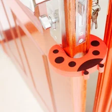 5 шт./компл. дверные пробки мультфильм животных случайный цвет для маленьких детей Защитный защитный пенопластовый Ограничитель для двери