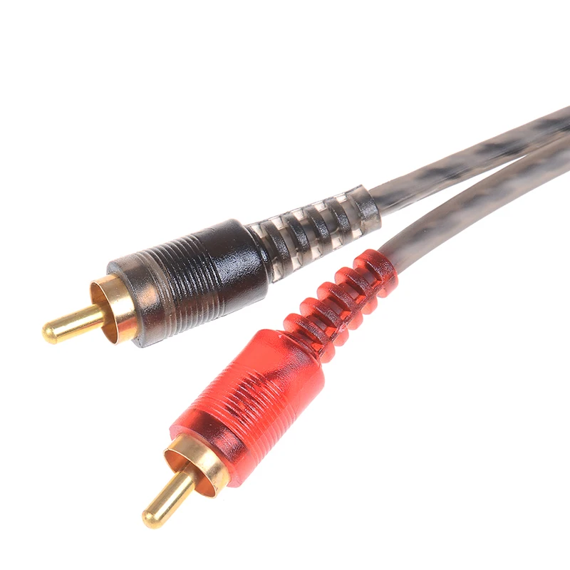 27 см автомобильный аудио 1RCA Женский к 2RCA мужской Y сплиттер кабель конвертер Шнур