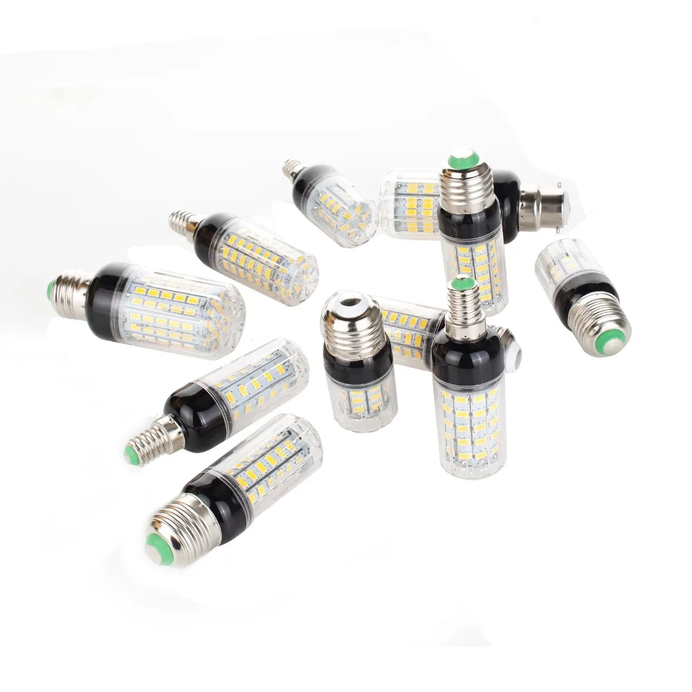 E27 E14 220V Светодиодный светильник 5730 SMD СВЕТОДИОДНЫЙ кукурузная лампа лампада ампулы светильник ing 24 27 30 36 59 69 72 светодиодный s лампа Bombillas Светильник лампы