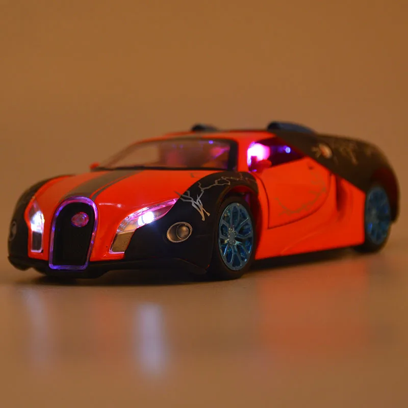 Новинка 1:32 Игрушечная машина Bugatti GT литая под давлением модель автомобиля Миниатюрная модель металлическая Игрушечная модель автомобиля игрушки для детей