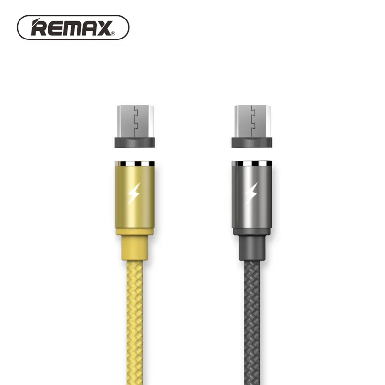 

Remax 2.1A Fast Charging LED Magnetic Mirco Type C Data Cable for Samsung IPhone Mobile Phone Magnet Charger Cable