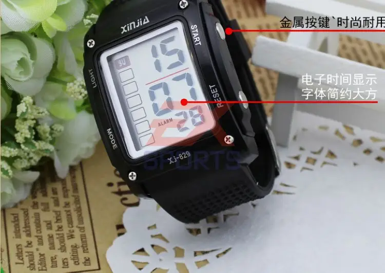 Running Swimming Waterproof Sports Watch Shock Resistant Wristwatch (5)