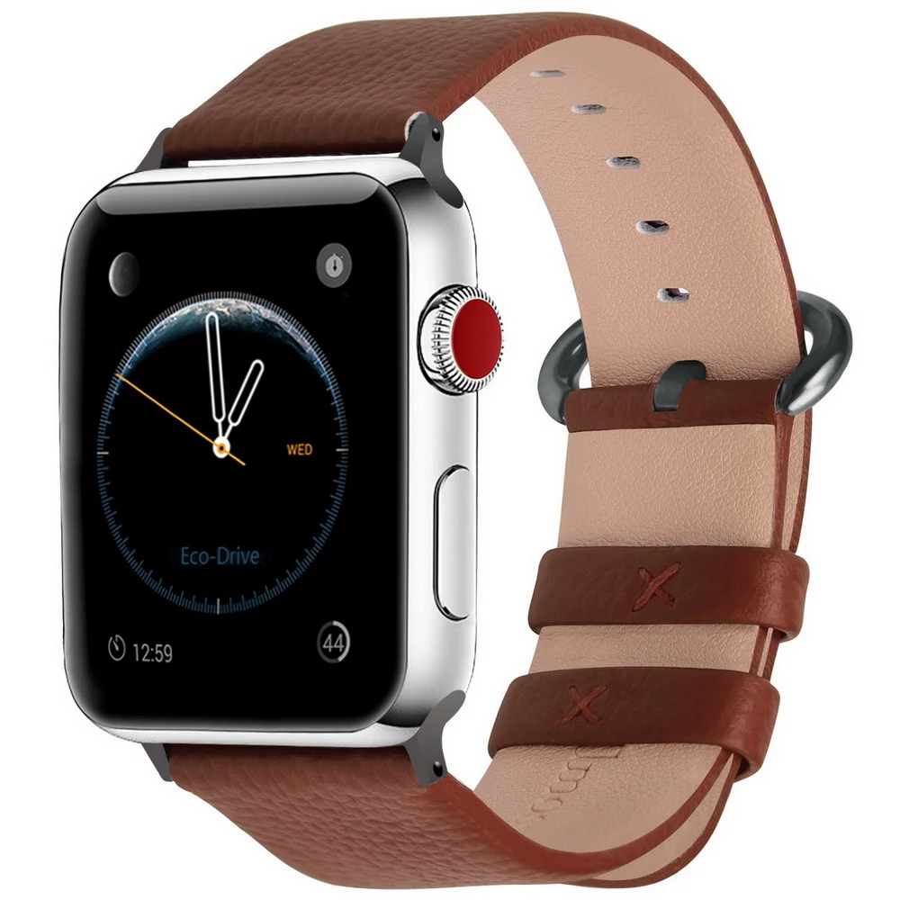 Высокое качество, ремешок для часов из натуральной кожи, браслет iWatch, кожаный ремешок для часов, браслет для Apple Watch 38 мм/42 мм