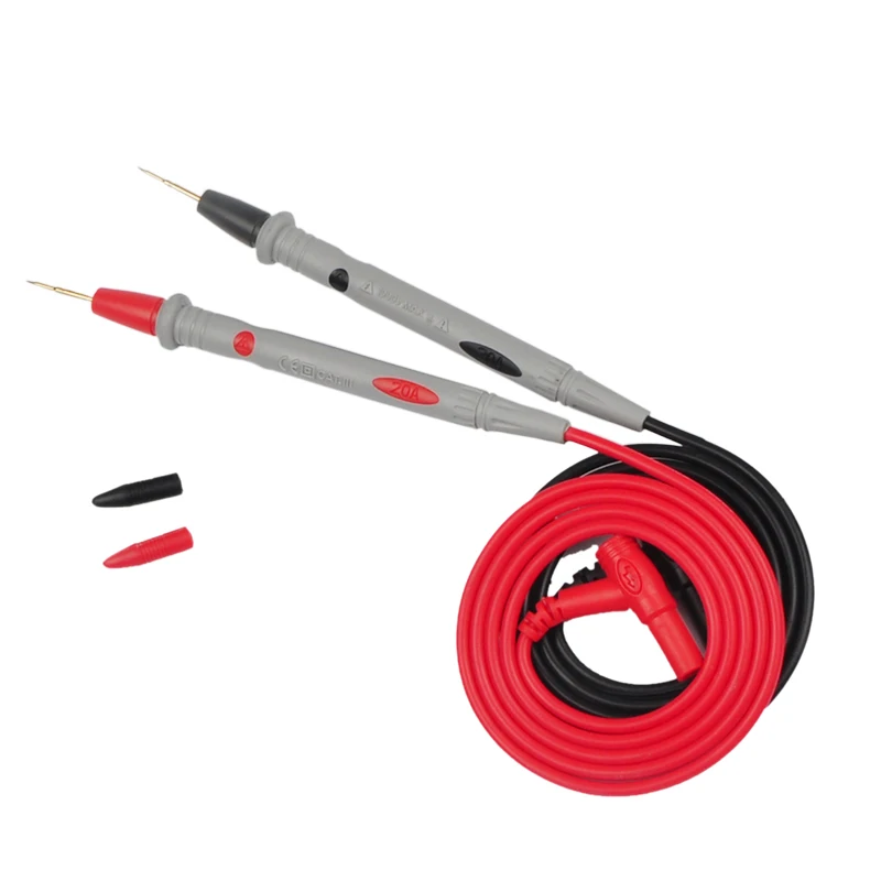 

1 Pair Universal Probe Test Leads Pin for Digital Multimeter Needle Tip Meter Multi Meter Tester Lead Probe Wire Pen Cable 20A