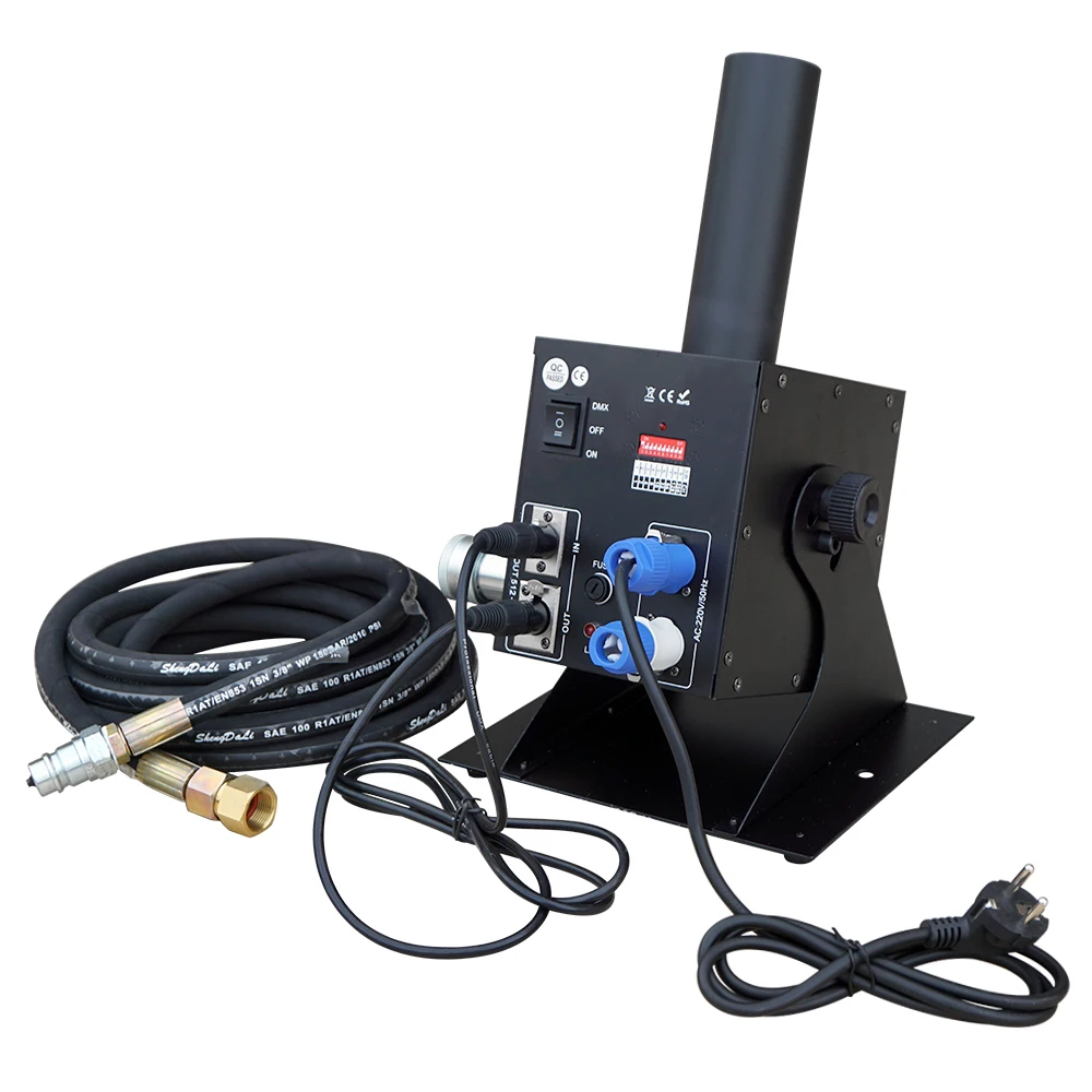 

200W 220V CO2 Jet Machine W/ 6m Gas Hose DMX Control for Party Disco DJ Event