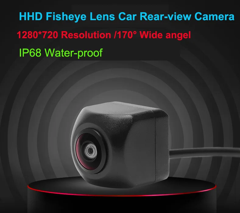 

JSTMAX Universal Car Rear View Camera with Fisheye HD lens Backup Camera Vechile Parking Assiantance Camera 170 Wide Angel