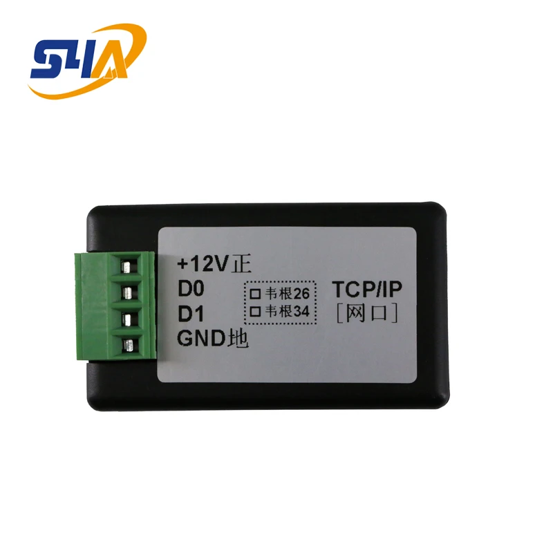 Преобразователь WG26 в TCP Wiegand 26 TCP/IP TCP/IP| |