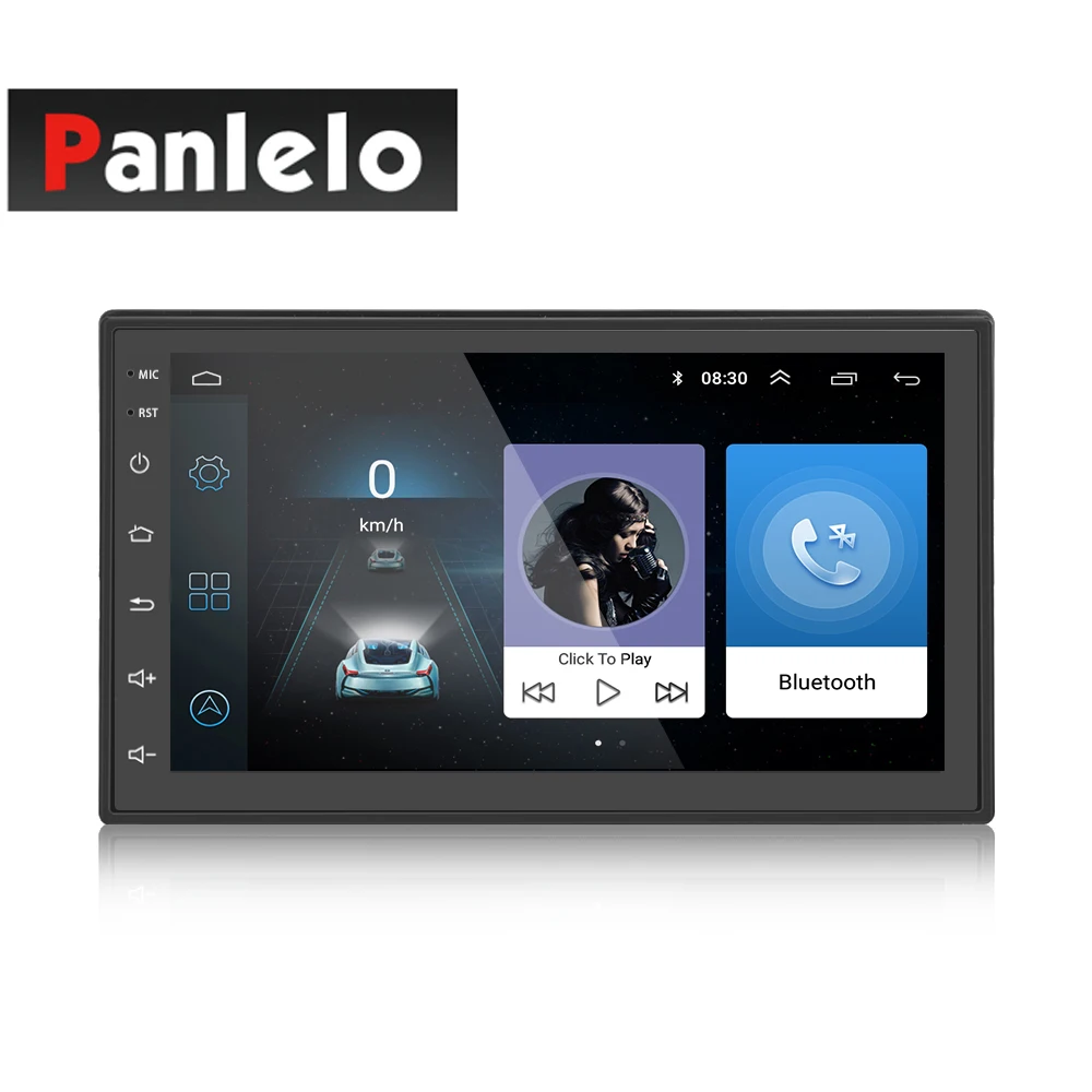 Автомагнитола 2 Din на Android с GPS-навигацией четырехъядерный процессор Bluetooth