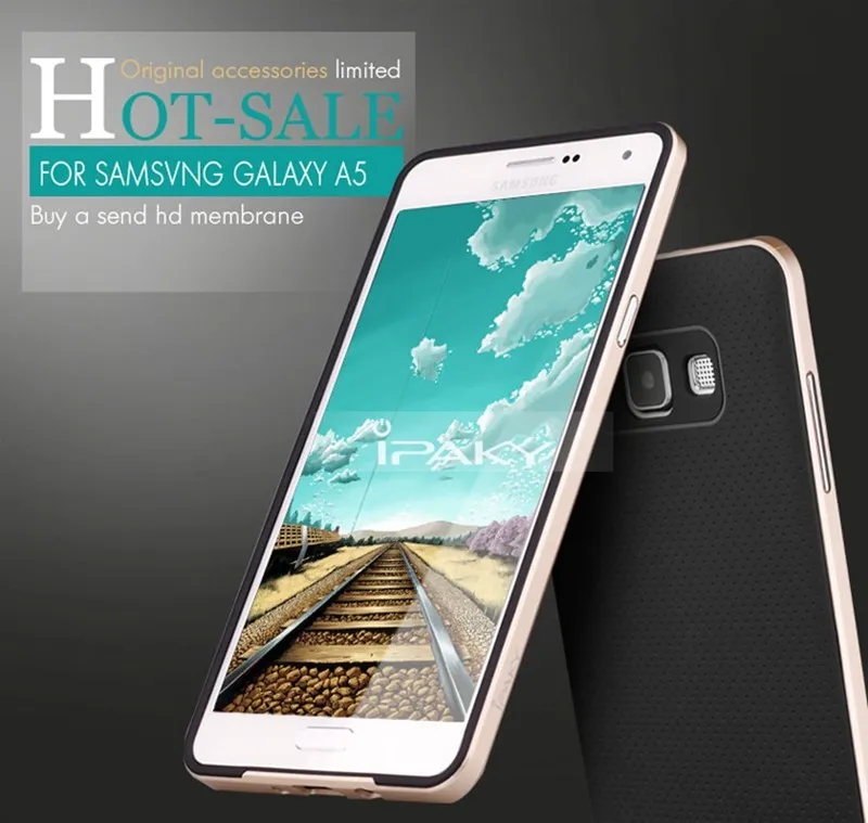 Высококачественный брендовый Чехол ipaky для Samsung galaxy A3 2015 Edition силиконовый
