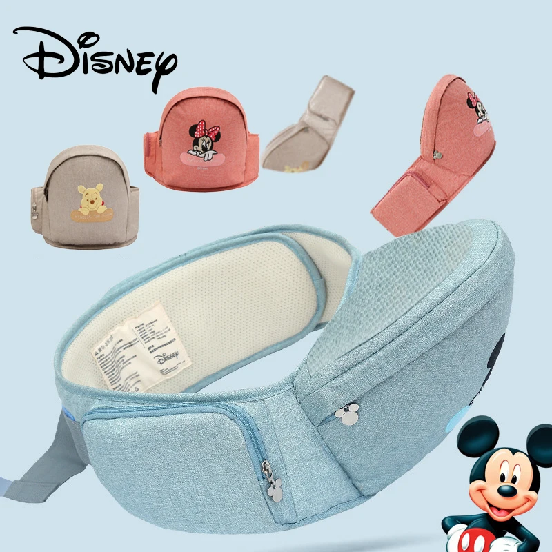 

Disney Mickey Minnie Baby Carrier Waist Stool Walkers Baby Sling Hold Waist Belt Backpack Hipseat Belt Kids Infant Hip Seat New