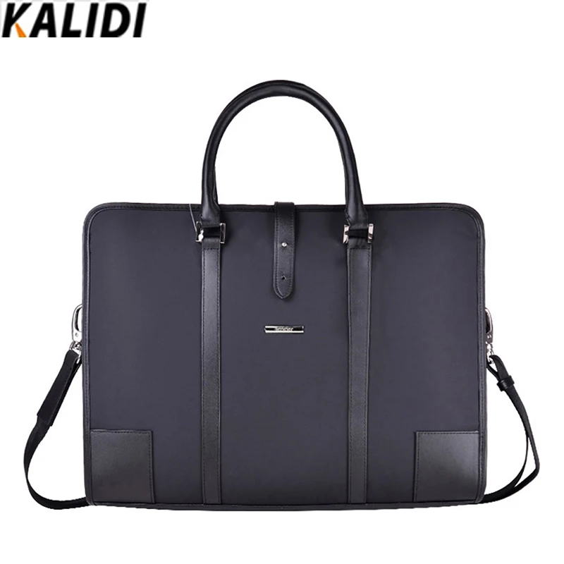 Men's Luxury Business Laptop Bag Cases 15.6 15 14 inch Waterproof