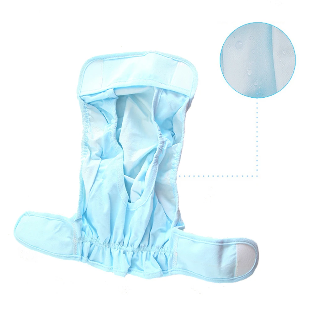 Новый Водонепроницаемый одноцветное Узорчатая ткань брюки младенческой 3 слоя дышащее нижнее белье